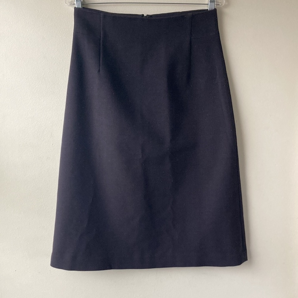 ANN TAYLOR LOFT High Waist Midi Pencil Skirt 6